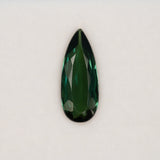 Natural Chrome Tourmaline 2.84ct Pear 17.65x7.13mm – Heat Treated Loose Gemstone for Ring, Pendant & Jewelry Making – One Stone