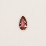 Natural Rubellite Tourmaline 0.88ct Pear 8.9x5.2mm – Untreated Loose Gemstone for Ring, Pendant & Jewelry Making – One Stone