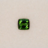 Earth Mined Chrome Tourmaline 1.84ct Cushion 6.9mm – Heat Treated Loose Gemstone for Ring, Pendant & Jewelry Making – One Stone