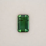 Earth Mined Chrome Tourmaline 3.91ct Emerald 10.98x7.05mm – Heat Treated Loose Gemstone for Ring, Pendant & Jewelry Making – One Stone