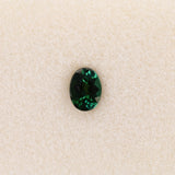 Earth Mined Indicolite Tourmaline 0.96ct Oval 7.6x5.2mm – Untreated Loose Gemstone for Ring, Pendant & Jewelry Making – One Stone