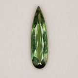 Earth Mined Chrome Tourmaline 4.36ct Pear 23.37x6.39mm – Heat Treated Loose Gemstone for Ring, Pendant & Jewelry Making – One Stone