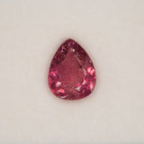 Earth Mined Pink Tourmaline 4.73ct Pear 12.55x9.80mm – Heat Treated Loose Gemstone for Ring, Pendant & Jewelry Making – One Stone