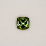 Earth Mined Indicolite Tourmaline 2.59ct Cushion 8.2x8.1mm – Untreated Loose Gemstone for Ring, Pendant & Jewelry Making – One Stone