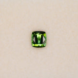 Earth Mined Indicolite Tourmaline 0.89ct Cushion 6.0x5.5mm – Untreated Loose Gemstone for Ring, Pendant & Jewelry Making – One Stone