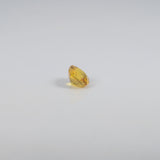 1.28 carat natural yellow sapphire cushion 6mm loose gemstone – view 2