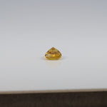 1.28 carat natural yellow sapphire cushion 6mm loose gemstone – view 5