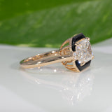 14K Yellow Gold Lab Grown Diamond Ring