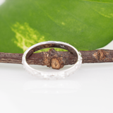 Elegant Diamond Band Ring in 14K  Gold – Nature Inspired Vine Pattern