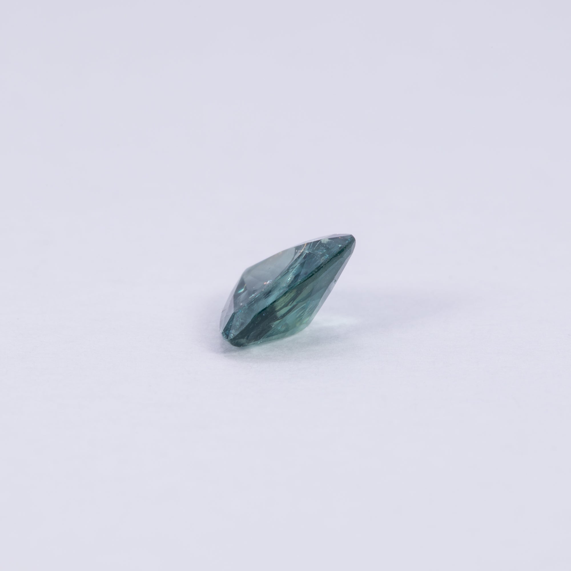 0.45 carat natural color-change alexandrite trillion, 5.34x5.36mm untreated loose gemstone – view 4