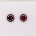 1.86ct Purple Garnet round 7.4mm loose purple gemstone