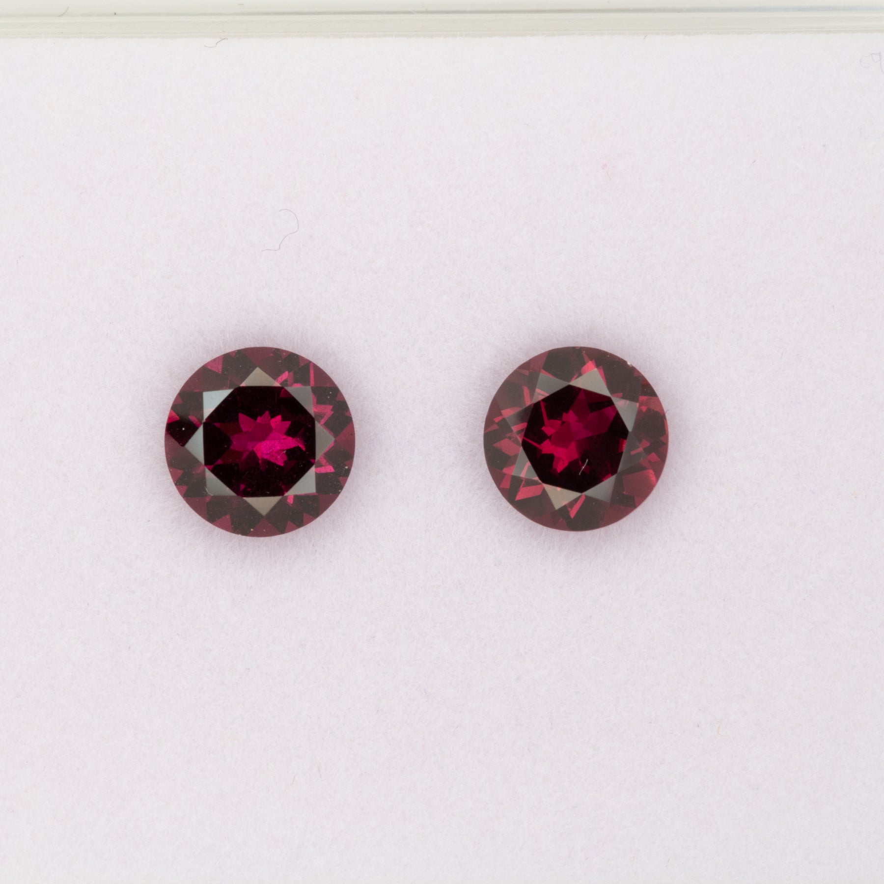 1.86ct Purple Garnet round 7.4mm loose purple gemstone