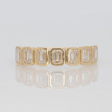 1 Carat Lab Grown Diamond Ring Band in Solid 14K Gold | Elegant Wedding, Engagement & Anniversary Jewelry