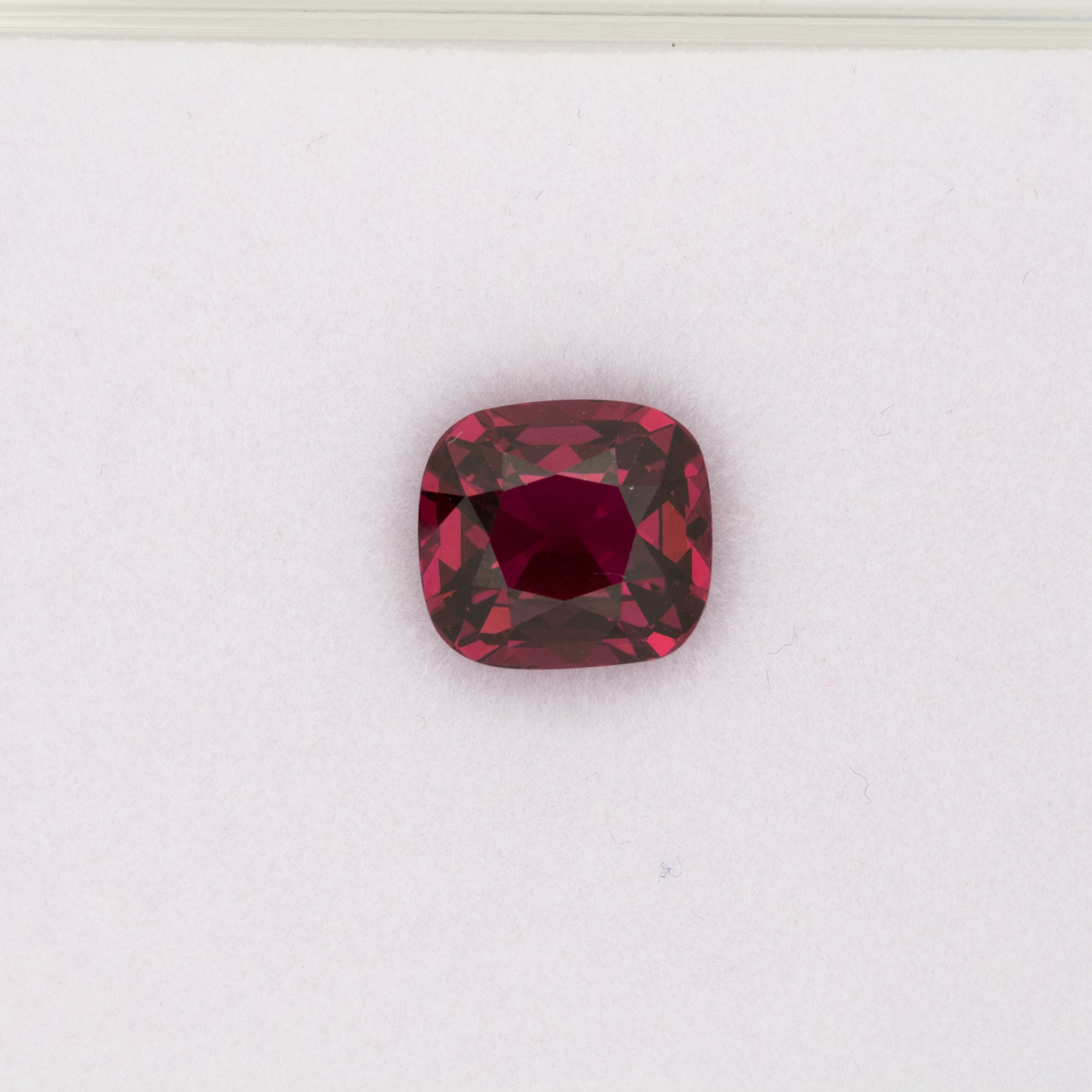 4.6ct Purple Garnet cushion 9.3x8.5mm loose purple gemstone