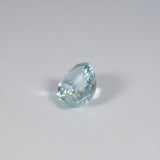 1.74 carat natural Brazilian copper-bearing Paraiba tourmaline oval, 8.79x7.04mm untreated loose gemstone – view 2