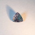 0.45 carat natural color-change alexandrite trillion, 5.34x5.36mm untreated loose gemstone – view 2
