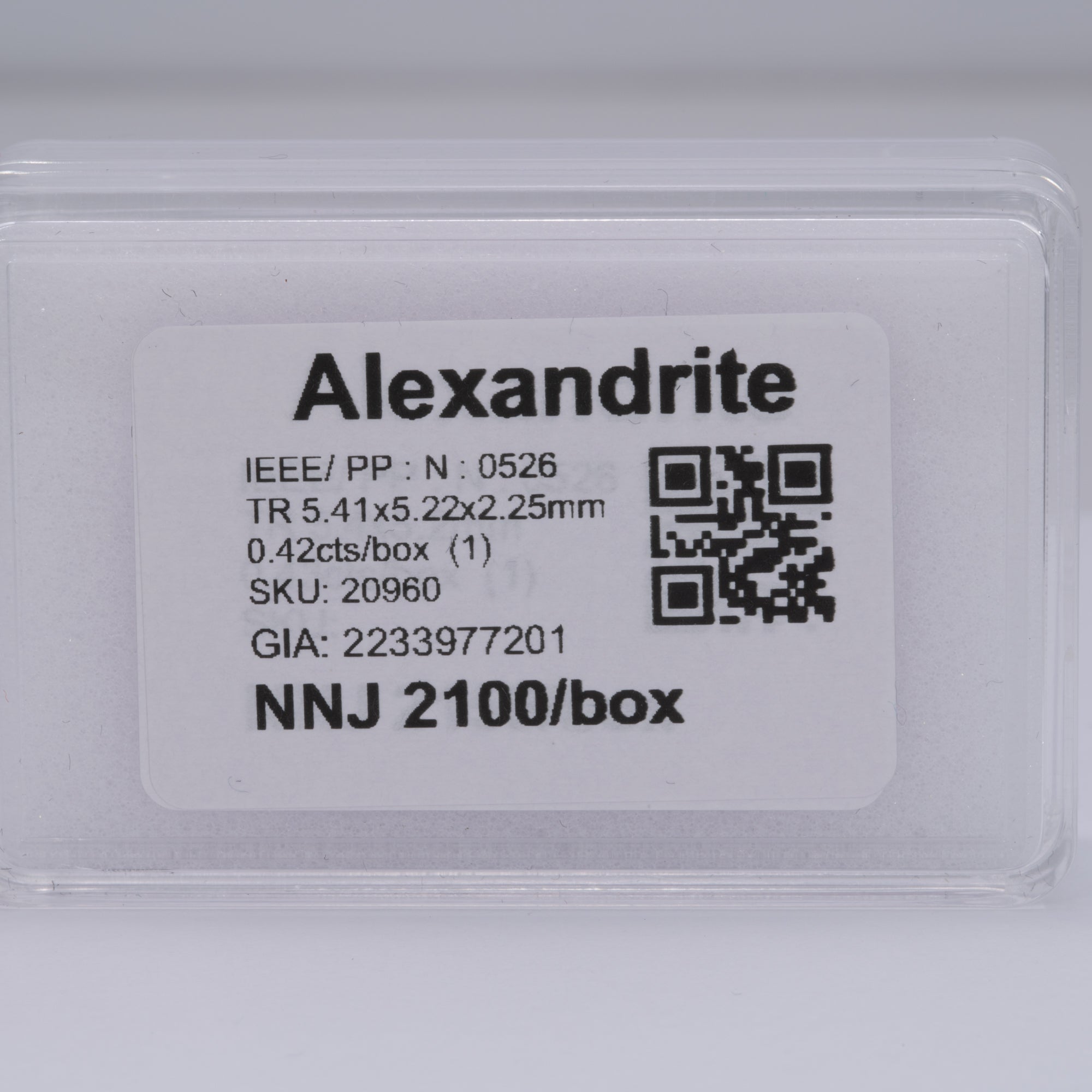 0.42 carat natural color-change alexandrite trillion, 5.41x5.22mm untreated loose gemstone – view 6