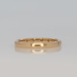 Diamond Band Minimalist Design: Solid 14K Gold – Round Brilliant Diamond Fine Jewelry Ring for Everyday Elegance