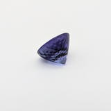 AAA Vivid Blue Tanzanite 2.1 Ct Round Cut 8 mm Natural Loose Gemstone – Fine Collector Tanzanite for Custom Jewelry