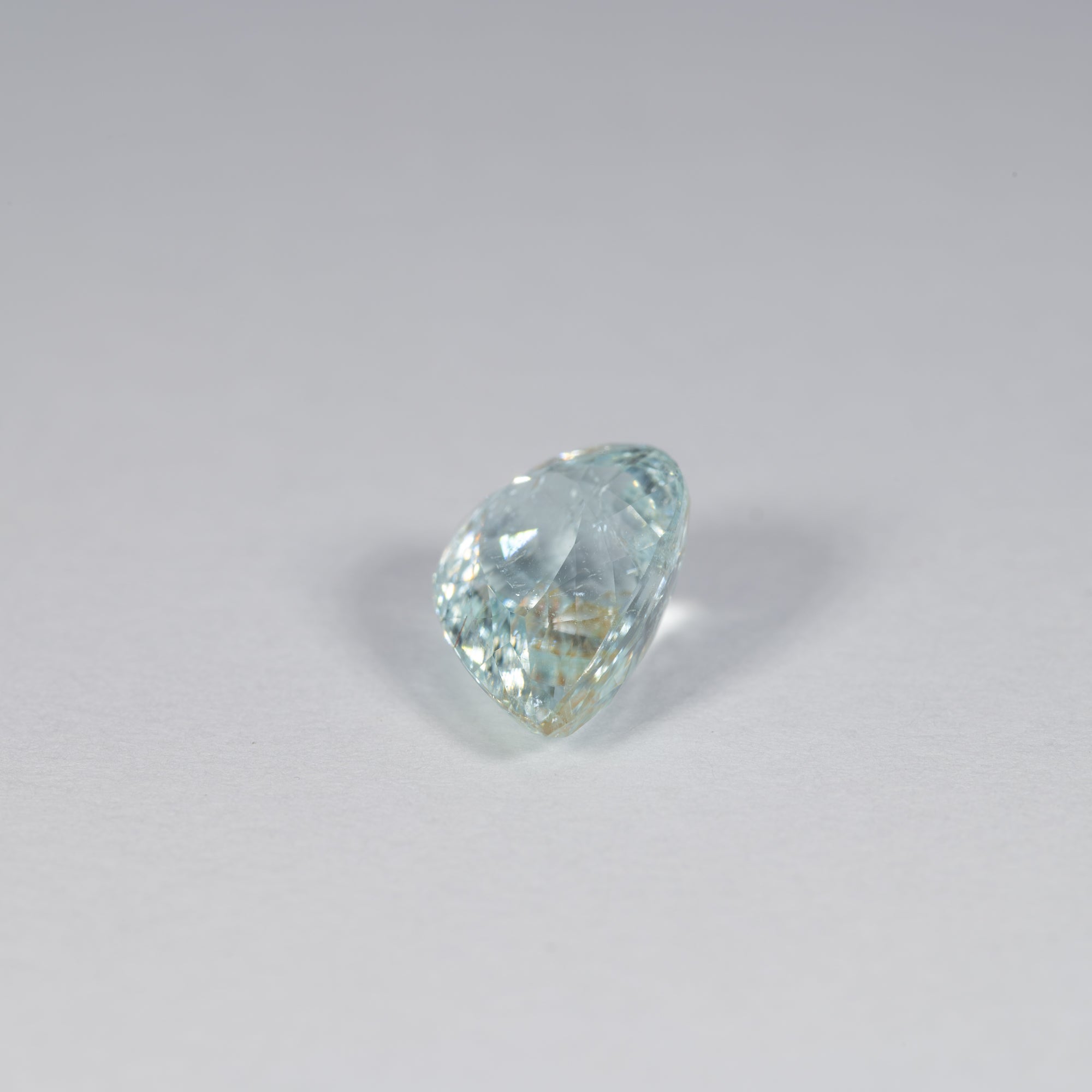 2.79 carat natural Brazilian copper-bearing Paraiba tourmaline pear, 10.94x7.77mm untreated loose gemstone – view 2