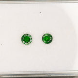 Natural Tsavorite Garnet Round Shape 5mm ~0.58cts – Untreated Green Loose Gemstone