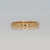 Diamond Band Minimalist Design: Solid 14K Gold – Round Brilliant Diamond Fine Jewelry Ring for Everyday Elegance