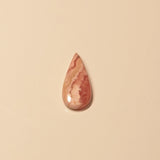 Rhodochrosite || Drilled Single Piece || Almond Shape - Side Drilled || Beautiful Cabochon Gem || 26x12x5mm