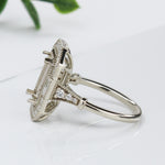 eternal 14k gold semi mount bridal diamond ring