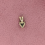 Adorable Tanzanite Solitaire Pendant in Solid 14K Yellow Gold | Heart Shape