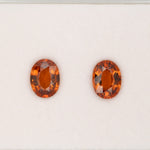 1.77ct Spessartite Garnet oval 8.9x6.8mm loose orange gemstone