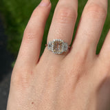 Celeste Collection Diamond Halo Ring Setting