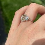 Celeste Collection Diamond Halo Ring Setting