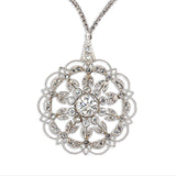 Ryna Platinum Diamond Pendant