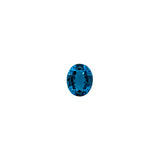 Exquisite London Blue Topaz Oval Loose Gemstone