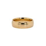 6mm Comfort Fit Heavy Weight Band in Solid 14K Yellow Gold | Wedding Band | Real Gold Jewelry