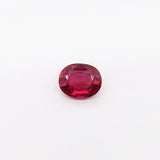 Natural Oval Faceted Ruby Gemstone – Madagascar Origin, Loose Gemstone for Jewelry Setting