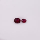 Natural Oval Faceted Ruby Gemstone – Madagascar Origin, Loose Gemstone for Jewelry Setting
