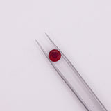 Natural Round Madagascar Ruby Loose Gemstone for Fine Jewelry | Red Ruby Gemstone for Rings, Pendants & Luxury Jewelry Making