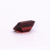 Natural Emerald Cut Red Garnet – Calibrated Loose Faceted Gemstone for Jewelry Making