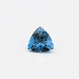 Natural Trillion Cut London Blue Topaz – Calibrated Loose Faceted Gemstone for Jewelry Making