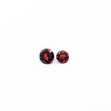 Natural Round Brilliant Cut Red Garnet – Calibrated Loose Faceted Gemstone for Jewelry Making