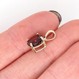 Natural Oval Cut Red Garnet – Calibrated Loose Faceted Gemstone for Jewelry Making