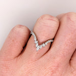 Stackable Diamond Band Ring in Solid 14K Gold | Earth Mined Diamonds