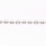Beautiful Oval Bracelet Mount in Solid 18K Gold | Customizable