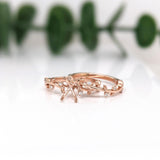 Diamond Band Ring in Solid 14K Gold | Earth Mined Diamonds