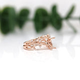 Diamond Band Ring in Solid 14K Gold | Earth Mined Diamonds