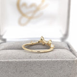 Diamond Band Ring in Solid 14K Gold | Earth Mined Diamonds