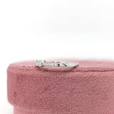 Dainty Diamond Band Ring w Natural Earth Mined Diamonds in Solid 14k Gold | Stackable Band | Customizable