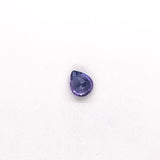 0.58 Carat Purple Sapphire Gemstone | Pear 6x5mm | Loose Gemstone