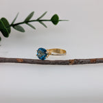 Square Cushion Cut London Blue Topaz Loose Gemstone